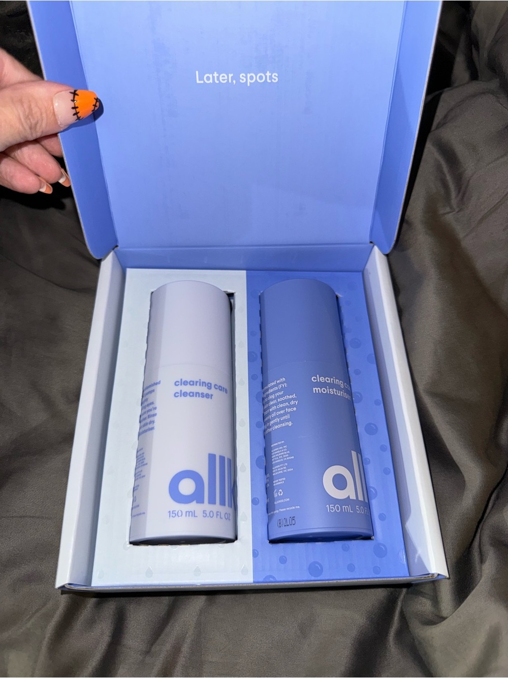allkinds Everyday Clearing Care Kit Acne Face Set Salicylic Acid Cleanser+Moist